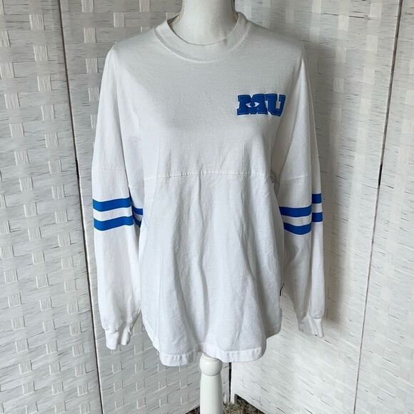 Disney Parks Monsters University Spirit Jersey Long Sleeve Shirt Medium - Picture 1 of 10